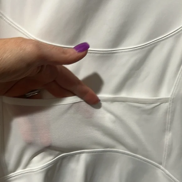 Athleta White Mini Dress - Picture 5 of 8